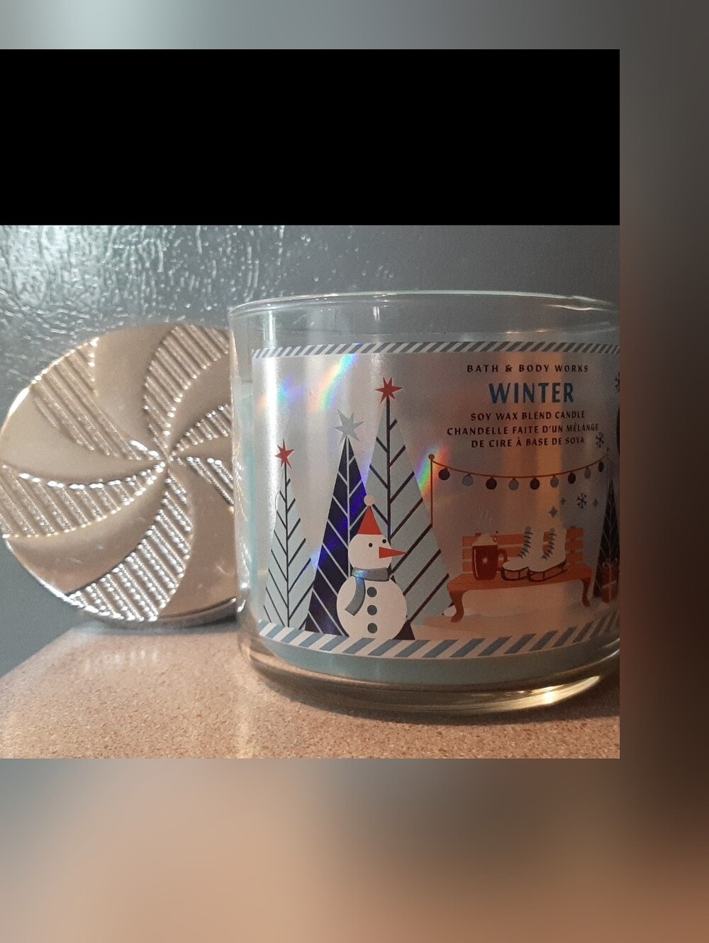 Bath & Body Works Winter 3-Wick Soy Blend Candle